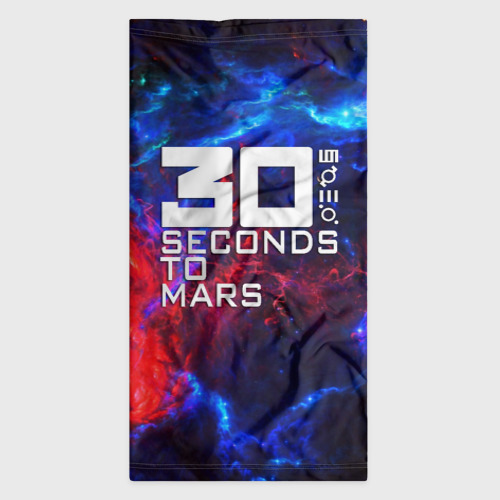 Бандана-труба 3D Thirty Seconds to Mars space rock, цвет 3D печать - фото 7