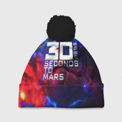 Шапка 3D c помпоном Thirty Seconds to Mars space rock