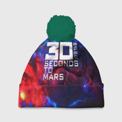 Шапка 3D c помпоном Thirty Seconds to Mars space rock