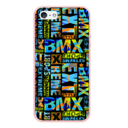 Чехол для iPhone 5/5S матовый Extreme sport BMX