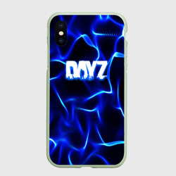 Чехол для iPhone XS Max матовый Dayz текстура electrix