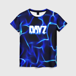 Женская футболка 3D Dayz текстура electrix