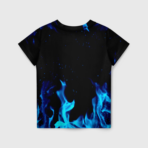 Детская футболка 3D Team Fortress 2 flame, цвет 3D печать - фото 2