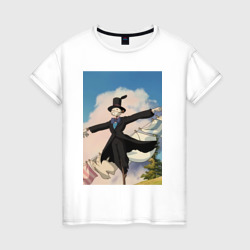 Ходячий замок Репо головый Принц Джастин – Женская футболка хлопок с принтом купить со скидкой в -20%