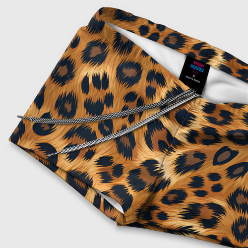 Мужские купальные плавки 3D Шкура ягуара, цвет 3D печать - фото 6