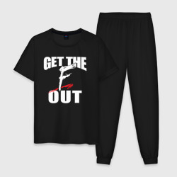 Мужская пижама хлопок Wwe Get the F Out