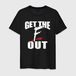 Мужская футболка хлопок Wwe Get the F Out