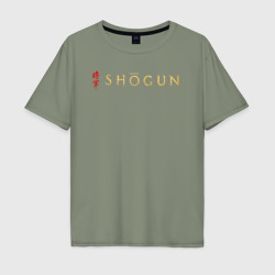Shogun logo – Мужская футболка хлопок Oversize с принтом купить со скидкой в -16%