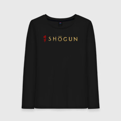 Женский лонгслив хлопок Shogun logo