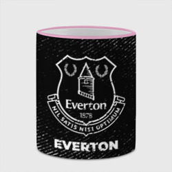 Кружка с полной запечаткой Everton с потертостями на темном фоне - фото 2