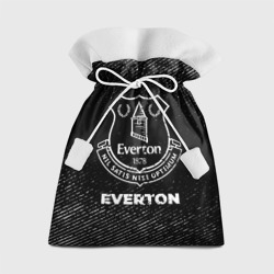 Подарочный 3D мешок Everton с потертостями на темном фоне