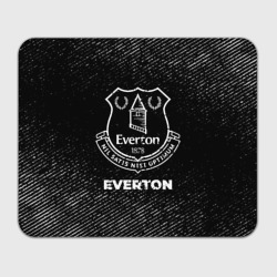 Прямоугольный коврик для мышки Everton с потертостями на темном фоне