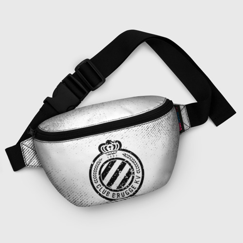 Поясная сумка 3D Club Brugge с потертостями на светлом фоне - фото 6