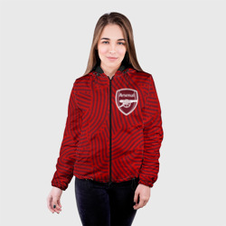Женская куртка 3D Arsenal отпечатки - фото 2