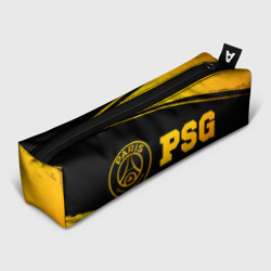 PSG - gold gradient по-горизонтали – Пенал школьный 3D с принтом купить