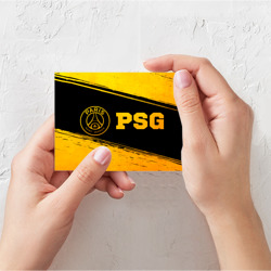 Поздравительная открытка PSG - gold gradient по-горизонтали - фото 2