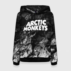 Женская толстовка 3D Arctic Monkeys black graphite