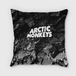 Подушка 3D Arctic Monkeys black graphite