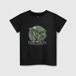 Динозавр с крыльями – Детская футболка хлопок с принтом купить со скидкой в -20%