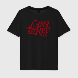 Мужская футболка хлопок Oversize Lana Del Rey: Lust For Us