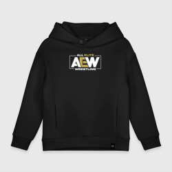 Детское худи Oversize хлопок All Elite Wrestling AEW