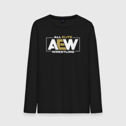 Мужской лонгслив хлопок All Elite Wrestling AEW
