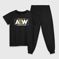 Детская пижама хлопок All Elite Wrestling AEW