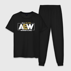 Мужская пижама хлопок All Elite Wrestling AEW