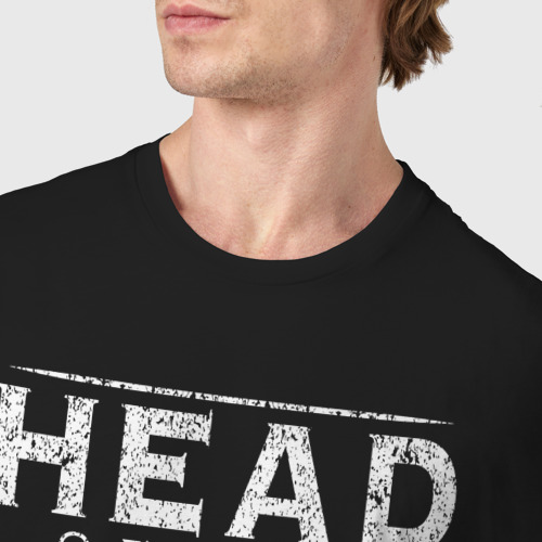 Мужская футболка хлопок WWE Roman Reigns Head of the Table, цвет черный - фото 6