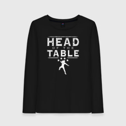 Женский лонгслив хлопок WWE Roman Reigns Head of the Table