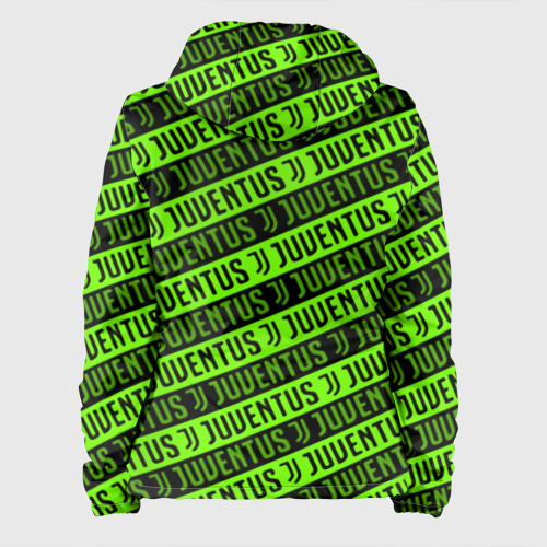 Женская куртка 3D Juventus green pattern sport, цвет белый - фото 2