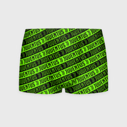 Мужские трусы 3D Juventus green pattern sport