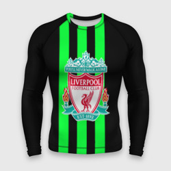 Мужской рашгард 3D Liverpool line green