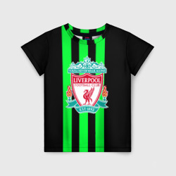 Детская футболка 3D Liverpool line green