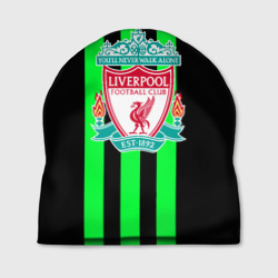 Шапка 3D Liverpool line green