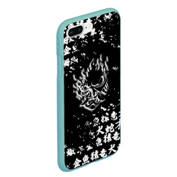 Чехол для iPhone 7Plus/8 Plus матовый Samurai pattern japan 2077 - фото 2