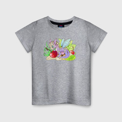 Вишнёвый дракон – Детская футболка хлопок с принтом купить со скидкой в -20%
