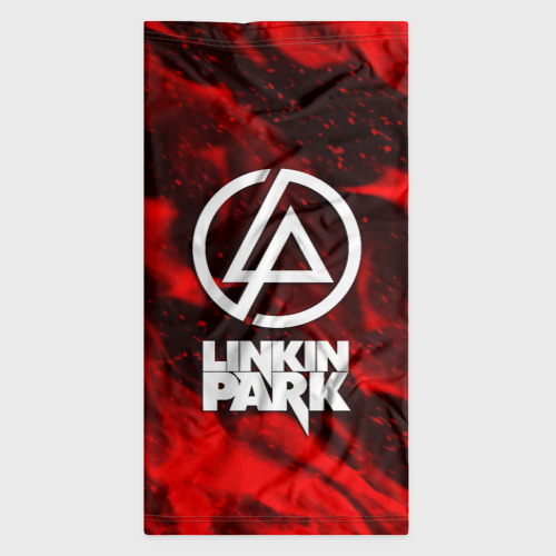 Бандана-труба 3D Linkin park красный огонь, цвет 3D печать - фото 7