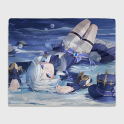 Плед 3D Genshin Impact Furina happy smile