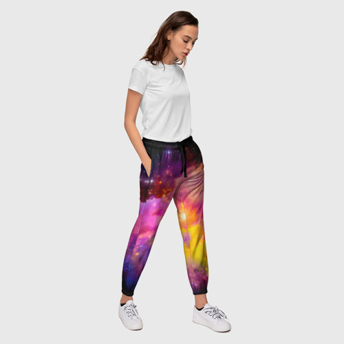 Женские брюки 3D Космическое пространство, цвет 3D печать - фото 5