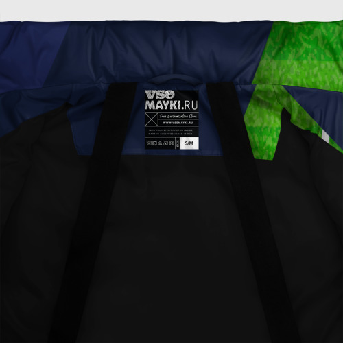 Женская зимняя куртка Oversize Sevilla football field, цвет черный - фото 7