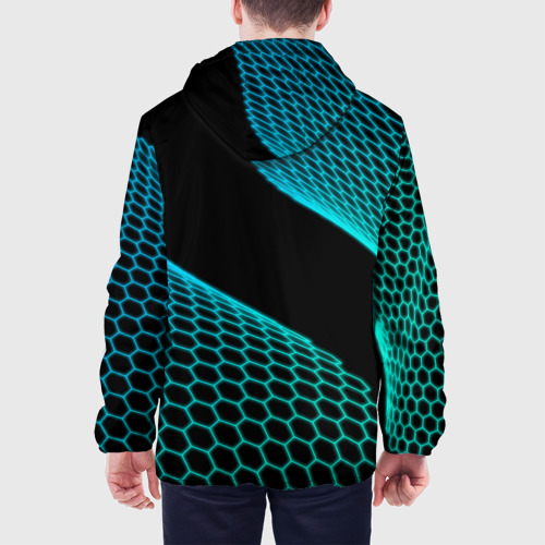 Мужская куртка 3D Aston Villa football net, цвет 3D печать - фото 5