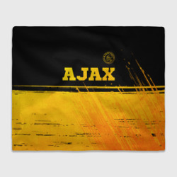 Плед 3D Ajax - gold gradient посередине