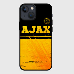 Чехол для iPhone 13 mini Ajax - gold gradient посередине