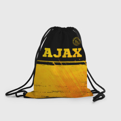 Рюкзак-мешок 3D Ajax - gold gradient посередине