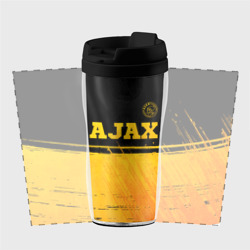 Термокружка-непроливайка Ajax - gold gradient посередине - фото 2
