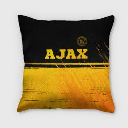 Подушка 3D Ajax - gold gradient посередине