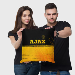 Подушка 3D Ajax - gold gradient посередине - фото 2