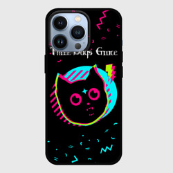 Чехол для iPhone 13 Pro Three Days Grace - rock star cat