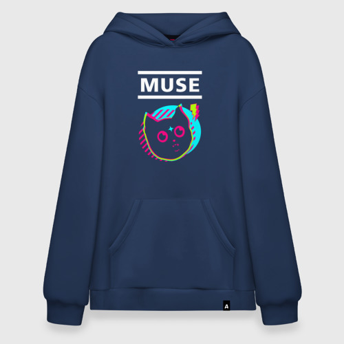 Худи SuperOversize хлопок Muse rock star cat